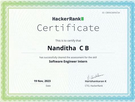 Image result for HackerRank Internship