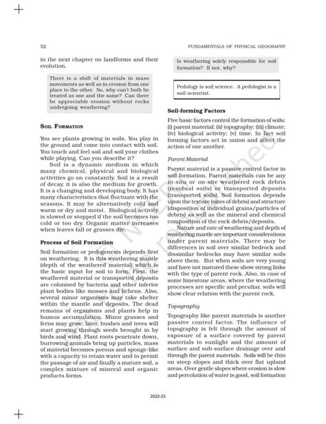 Geomorphic Process Class 11 Prepp IAS 的图像结果
