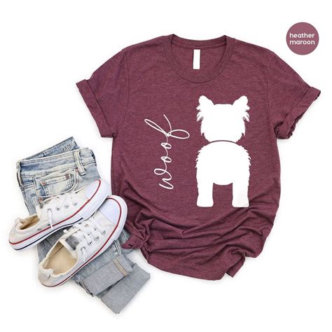 Dog Graphic Tees for Dog Owners, Gifts for Dog Mom, Cute Terrier Shirts ...