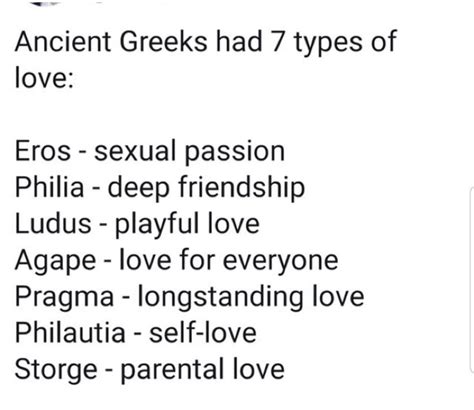 The 7 Types of Love in Ancient Greek