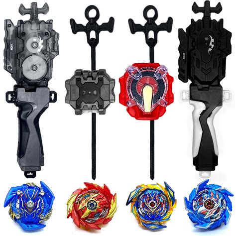 Buy 8 in 1 Bey Launchers Set 4 Pieces Bey Battle Top & 4 Variety ...