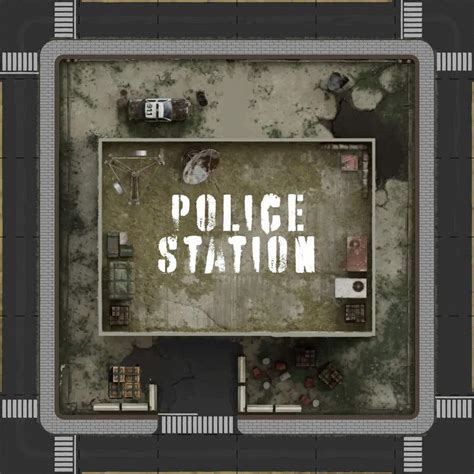 Entry #305 by Radworkstudio for Map the Apocalypse: Modular Tile Design ...