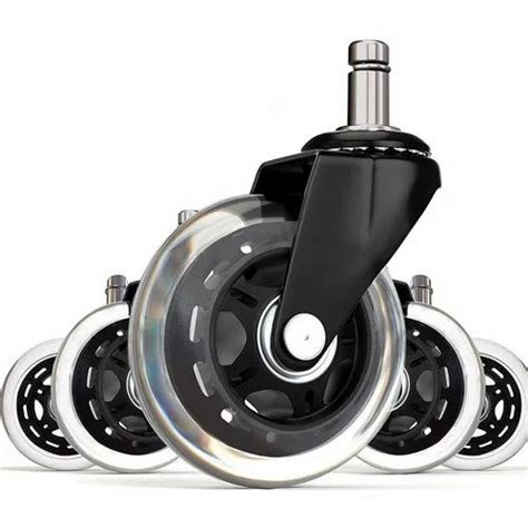 Caster Wheel - Corvids 3 Inch Rollerblade PU Type Rubber Caster Wheel ...