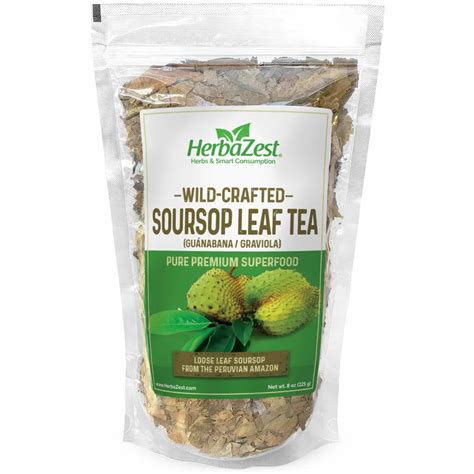 Soursop Leaf Tea - 100% Pure Superfood - HerbaZest