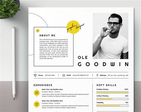 Buy Creative Resume Template Cv Template for Word Cv Resume Online in ...