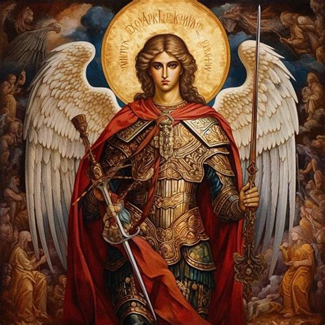 St Michael The Archangel SAINT MICHAEL ARCHANGEL Laminated Holy Prayer ...