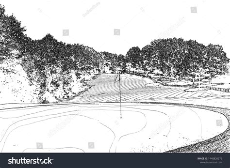 Image result for Disc Golf Course Line Drawings
