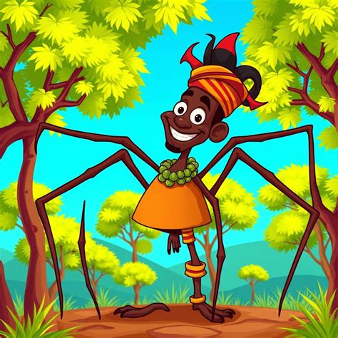 Meet Anansi: The Colorful Spider Trickster