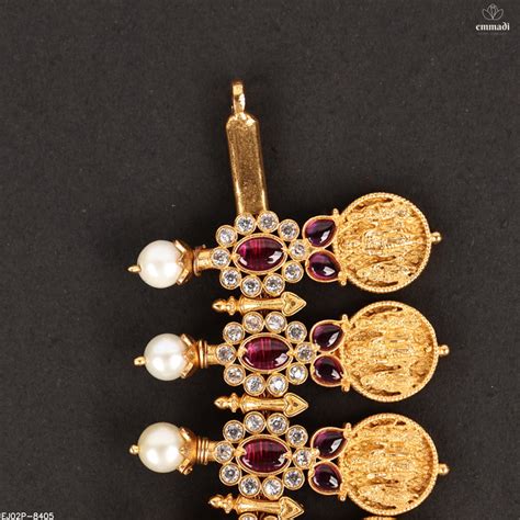 Short Necklace Antique – Emmadi Silver Jewellery