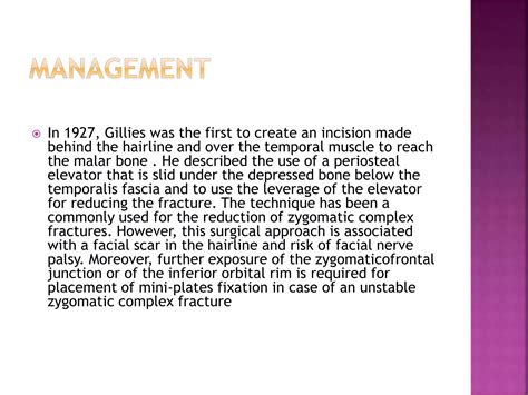 Zygomatic complex fracture | PPTX