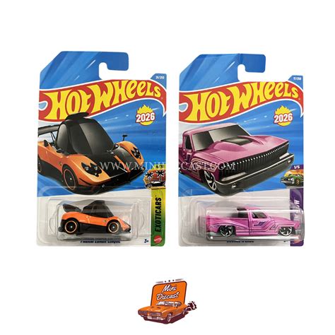 Hot Wheels Mainline (Set of 2) – Pagani Zonda Cinque / Bounce’N Bass ...