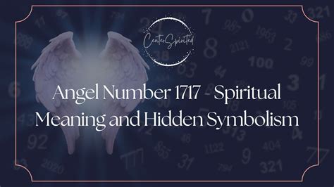 Angel Number 1717 - Spiritual Meaning and Hidden Symbolism