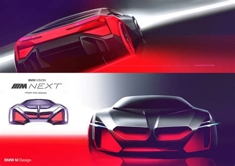 The design of the BMW Vision M NEXT