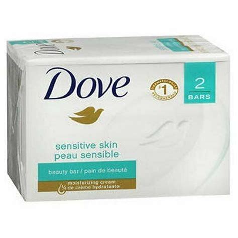 Dove Sensitive Skin Beauty Bar - 8 Bars, 4 oz Each India | Ubuy