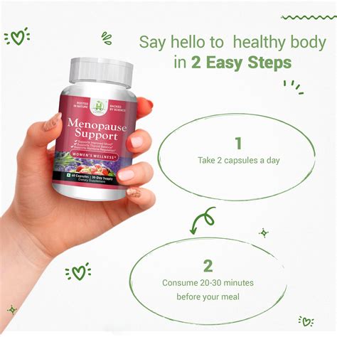 Menopause 60 Capsules – Healthy Nutrition