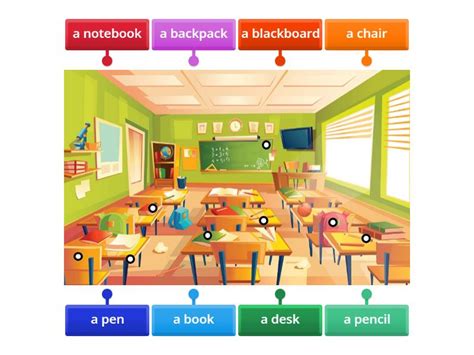 Classroom Objects 的图像结果