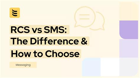 RCS vs SMS: What’s the Difference and How to Choose - IDT Express