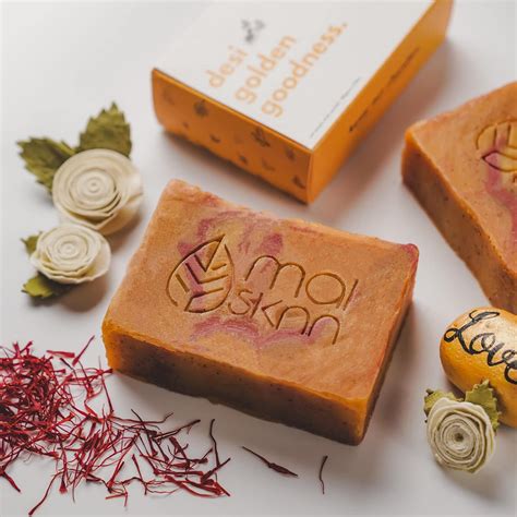 Buy MAI SKNN Kesar Aur Chandan Scrub Handmade Artisanal Soap Bar, 100gm ...
