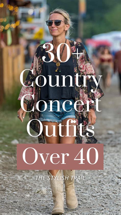What to Wear to a Country Concert If You're Over 40 (30+ Stylish Outfit Ideas) | Country concert ...