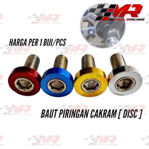 Jual " baut disc piringan cakram warna CNC Universal disk disck ...