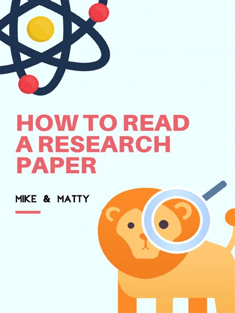 Image result for How to Read Research Paper