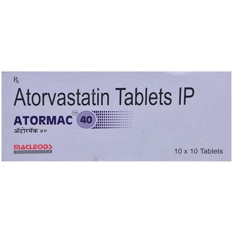 Atormac 40 Tablet | Uses, Side Effects, Price | Apollo Pharmacy