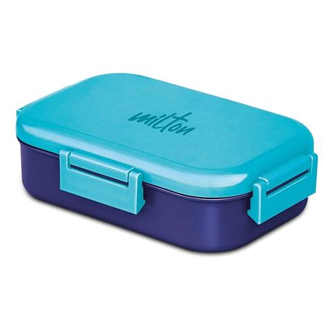 Buy MILTON Senior Flatmate Tiffin Box Steel Kids Lunch Box, Inner ...