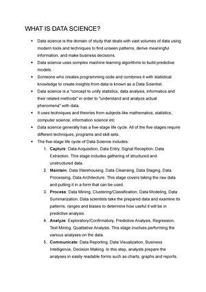 Module 4 - Data analysis using R language - MODULE 4 Important 4 mark ...