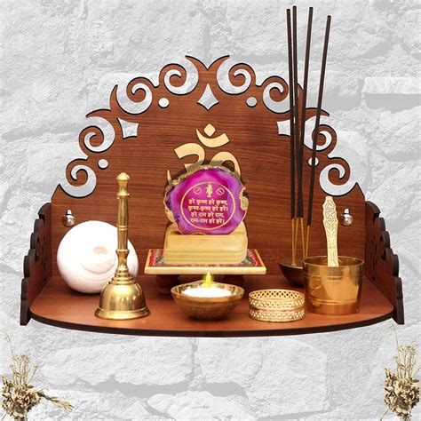 Maureen Natural Agate Krishna Mantra Plaque | Agate Krishna Mantra Pla