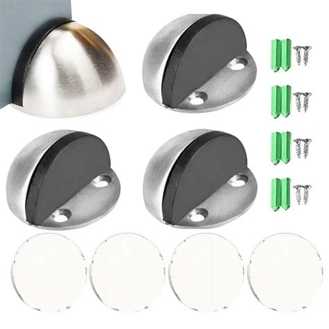 Floor Door Stoppers Stainless Steel Floor Door Stopper 4X Floor Door ...