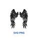 Buy ANGEL WINGS Svg,png Digital Download Printable Png Print Svg Prints ...