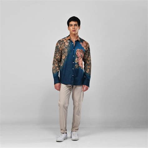 Shop peacock on the wall shirt for men– Trendy and Versatile Shirts ...