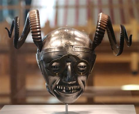 Henry VIII's bizarre-looking horned helmet was designed for use in ...