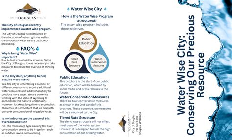 Water Wise Brochure • Douglas, WY