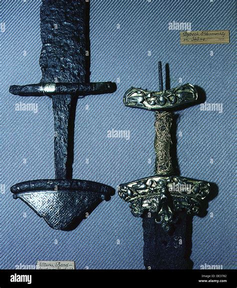 Sword hilts viking hi-res stock photography and images - Alamy