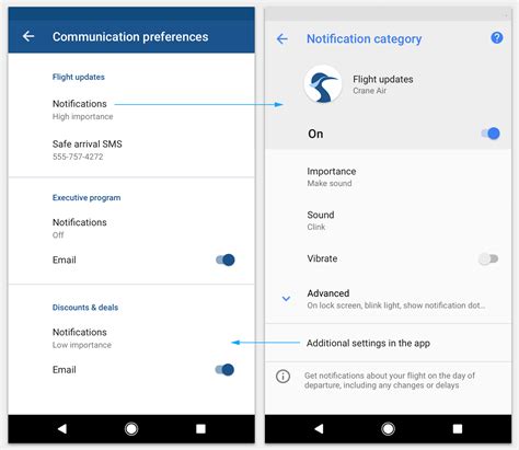 Image result for Notification Channel Settings