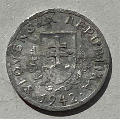 20 HALIEROV. SLOVENSKÁ REPUBLIKA 1942 | Aukro