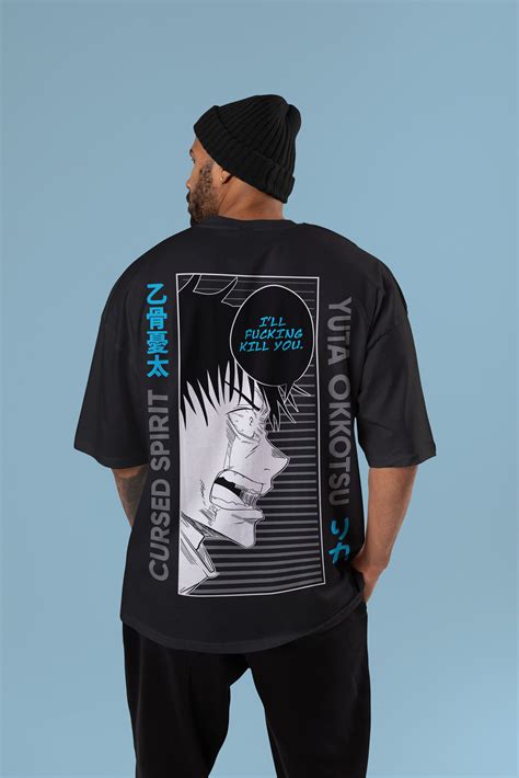 Yuta Okkotsu Oversized Tee | Jujutsu Kaisen 0 Edition – COLONIVE