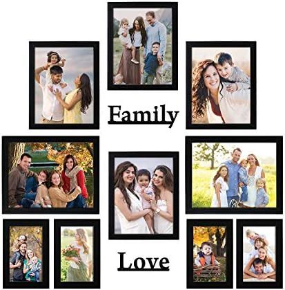 Art Sreet Beautiful Family Memories Set Of 14 Individual Wall Photo ...