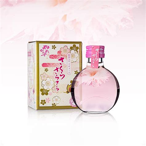 Sakura Sarasasara - minuman keras bunga sakura, Jepang 11% vol., 180ml ...