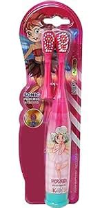 SLAP® Battery Powered Electric Toothbrush for girls with extra ...