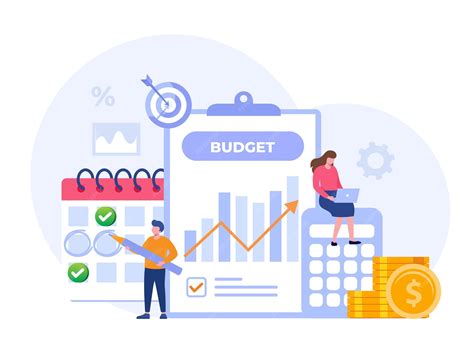 Premium Vector | Budget business strategy finance and accounting budget ...