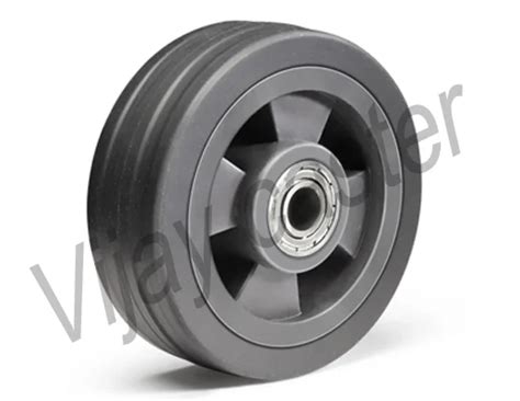 Rubber Trolley Wheel, Rubber Trolley Wheel Manufacturer India