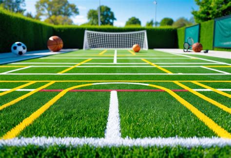 How To Create A Multi-Sport Lawn With Interchangeable Line Markings ...