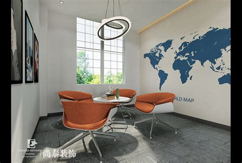 80平米的办公室怎么装修设计?_万维商业空间设计