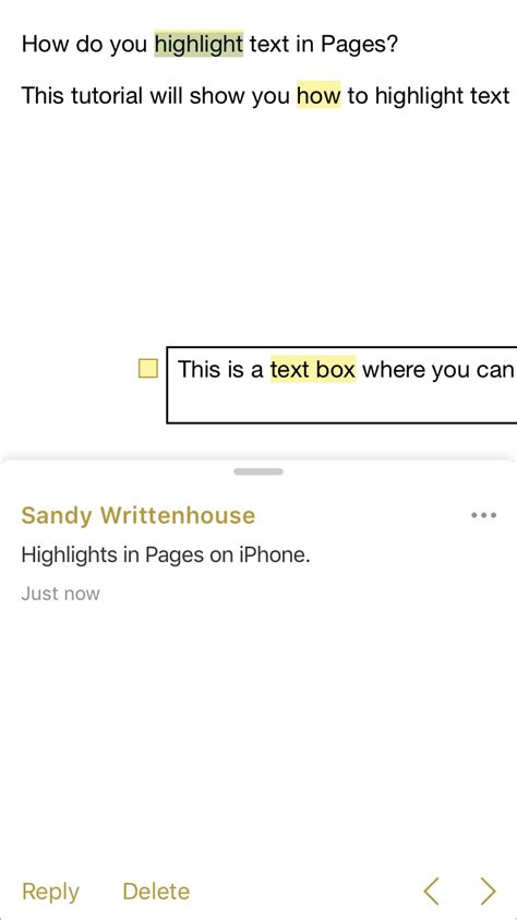 How to Highlight in Mac Pages 的图像结果