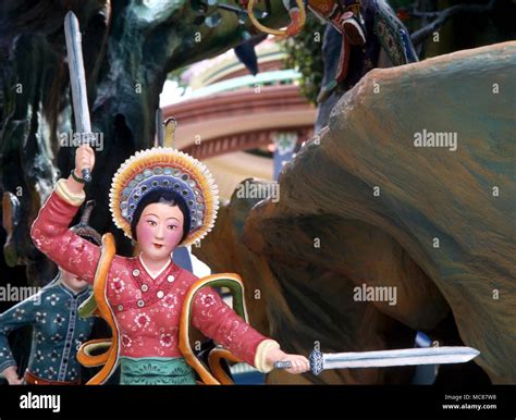 Chinese Mythology Scene from the story of Lady White Snake from the ...