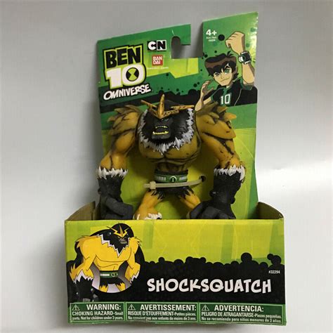 Bandai BEN 10 Omniverse SHOCKSQUATCH Figure 15 CM | Ubuy India