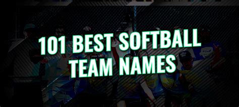 15+ Best Adult Softball Team Names to Stand Out This Season