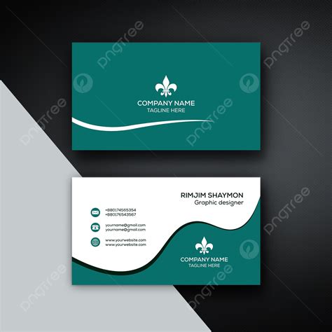 Calling Card Design Blue 的图像结果
